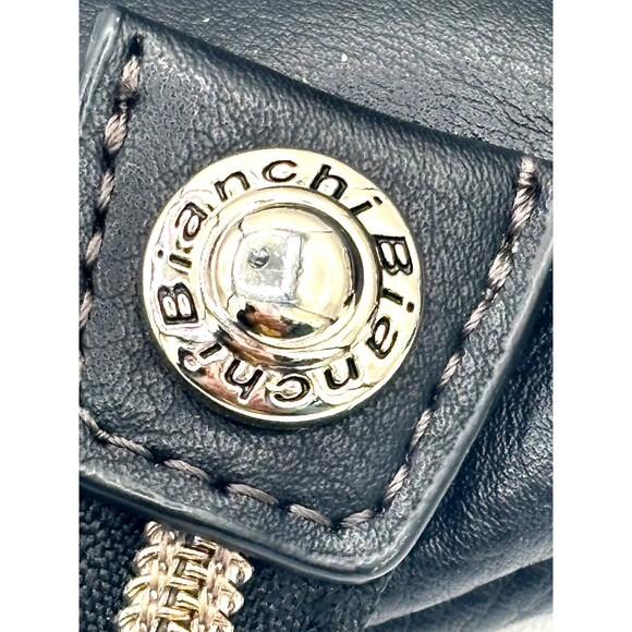 Bianchi Shoulder Bag 2Way TBPI-03 Black A4 Celeste Bicycle Crossbody Travel Bag - Picture 16 of 16